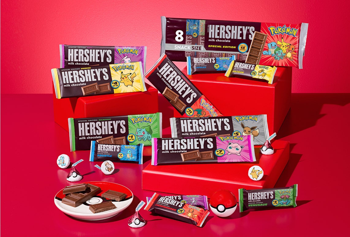 hersheys pokemon chocolate candy bars