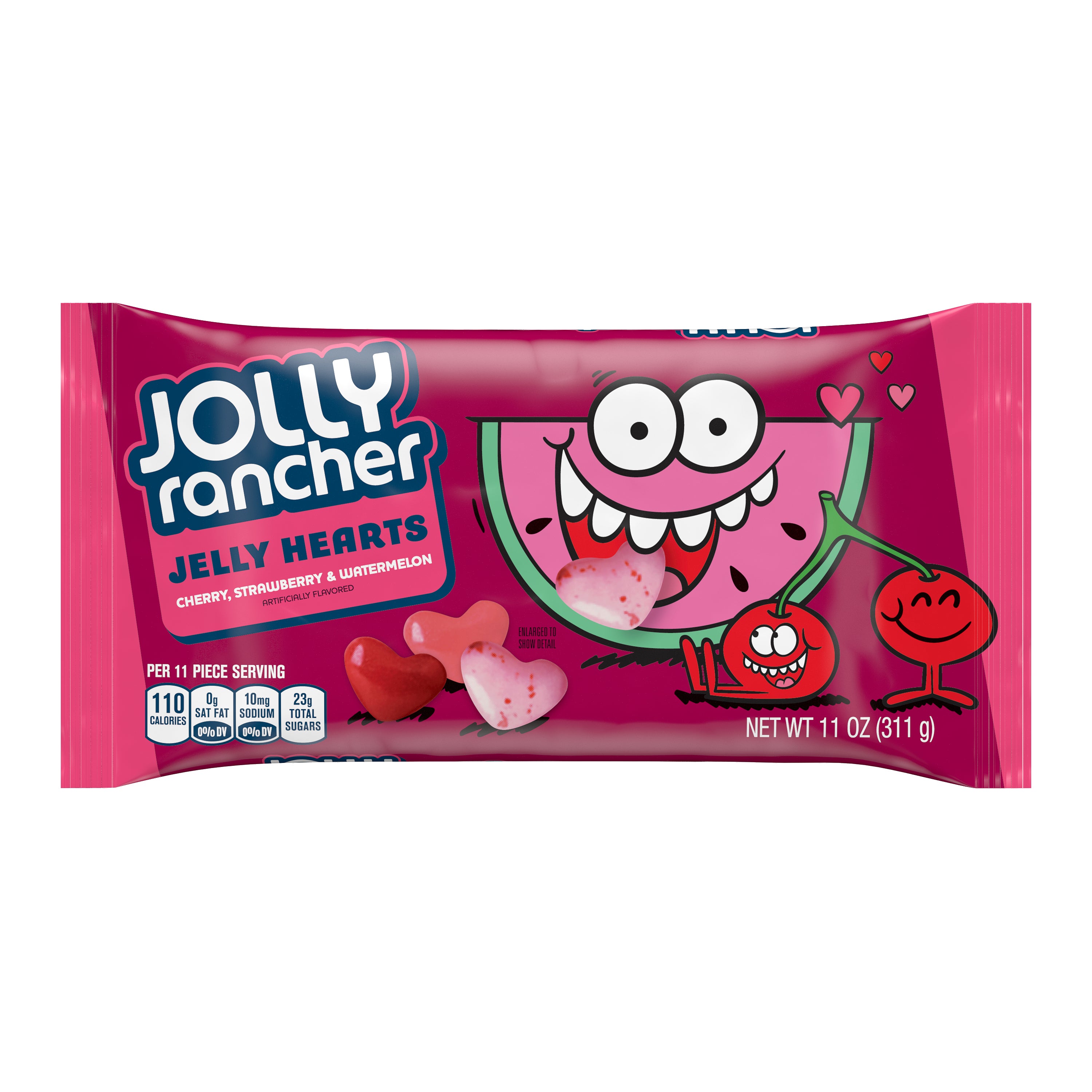 bag of jolly rancher assorted jelly hearts candy