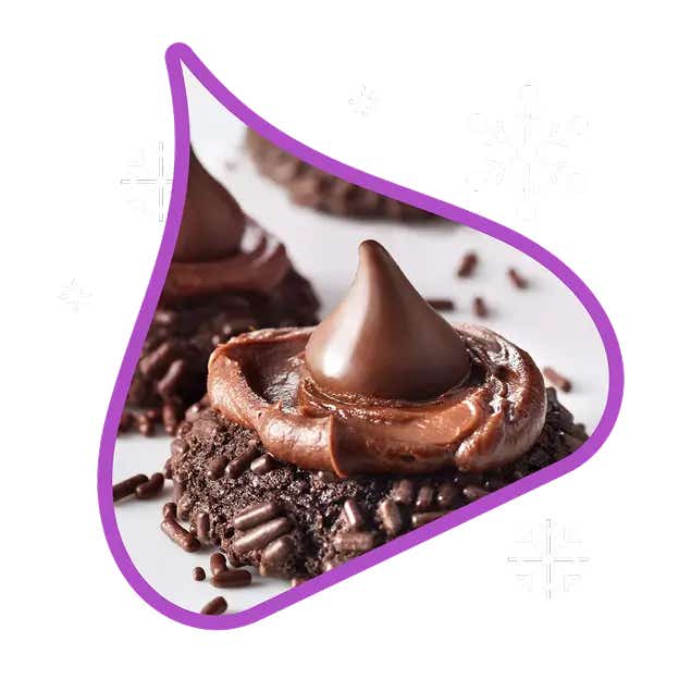 triple chocolate blossoms