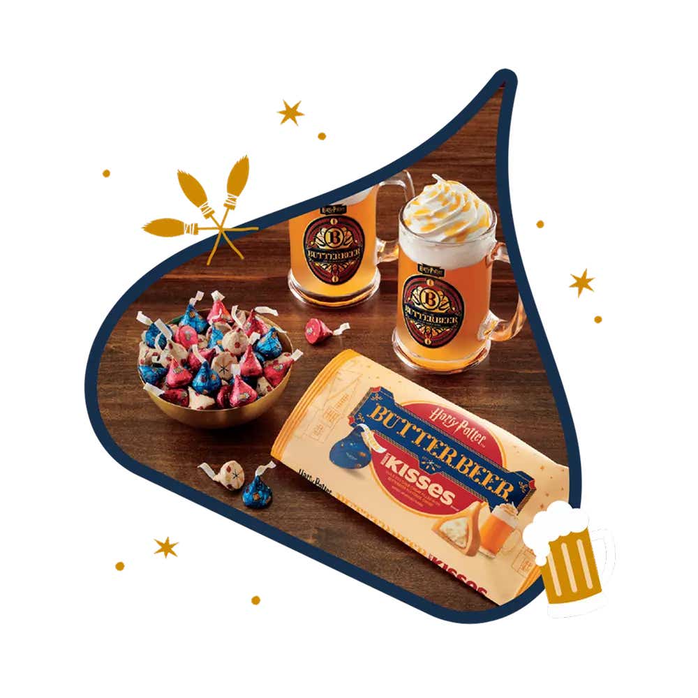 butterbeer hersheys kisses