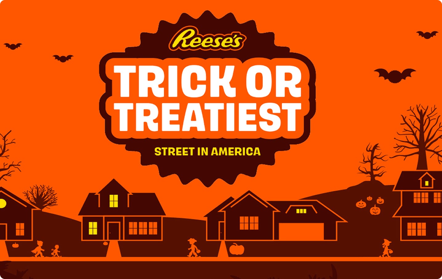 reeses trick or treatiest street in america