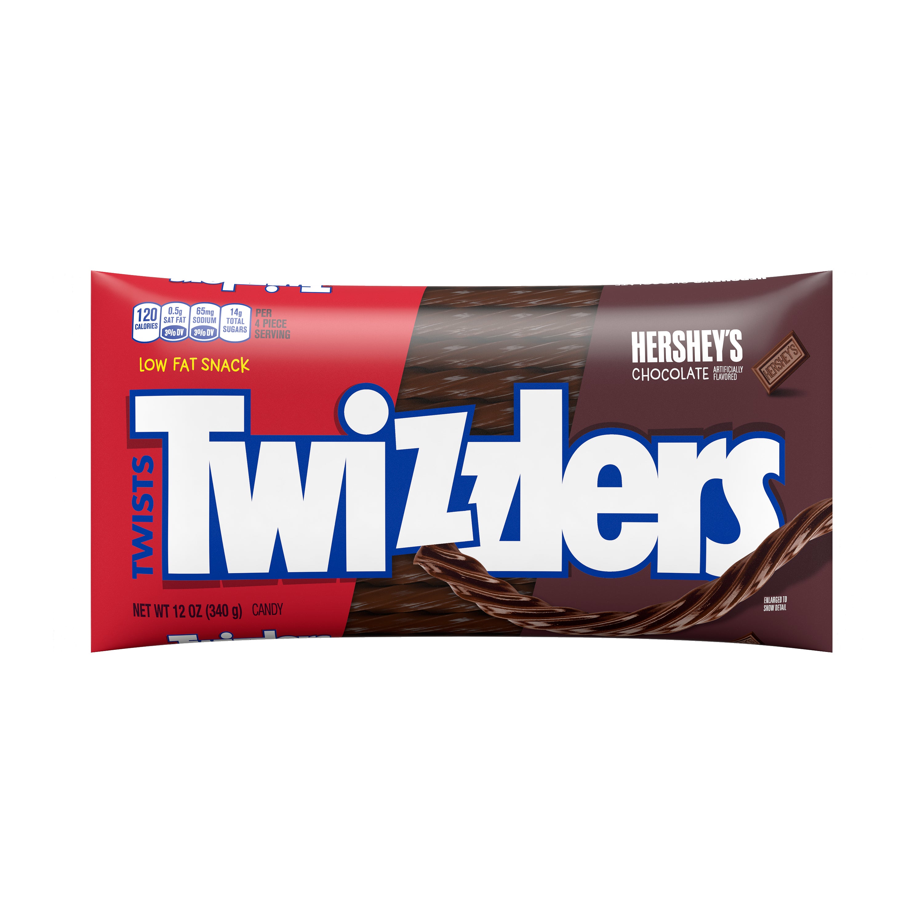 bag of twizzlers twists chocolate flavored