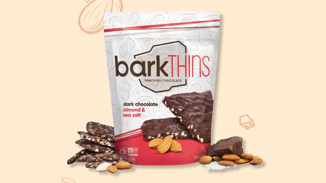 barkthins snacking chocolate candy