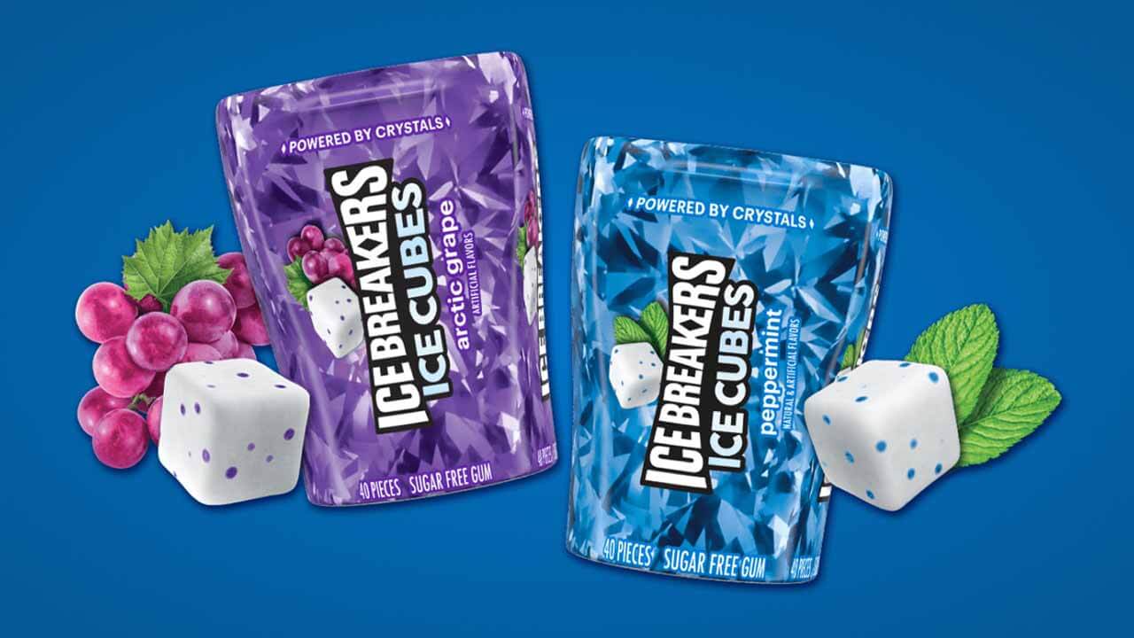 ice breakers gum and mints