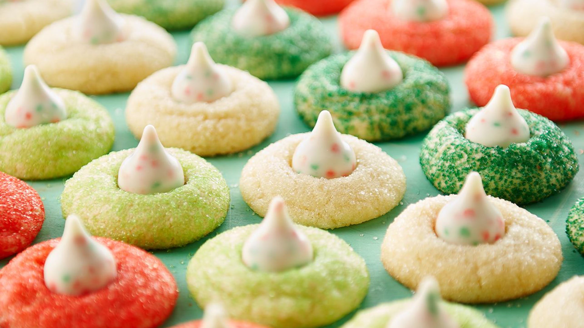 holiday sugar cookie blossoms